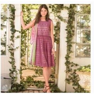 Sundance in A Heartbeat Lace Embroidered Dress